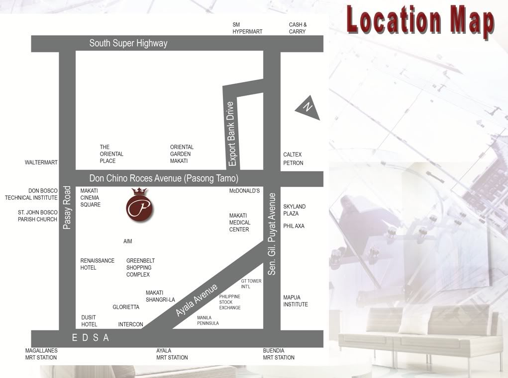 Paseo De Roces Location Map Paseo De Roces