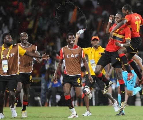 Angola venceu Malawi por 2-0 e define apuramento com Argélia