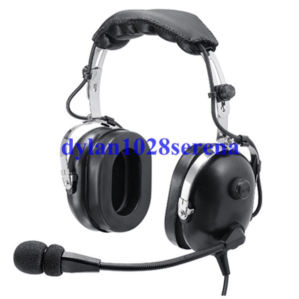 Black Headset PNR (Passive Noise Reduction) Aviation Headset IN1000 eBay