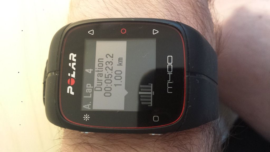 polar m400 triathlon
