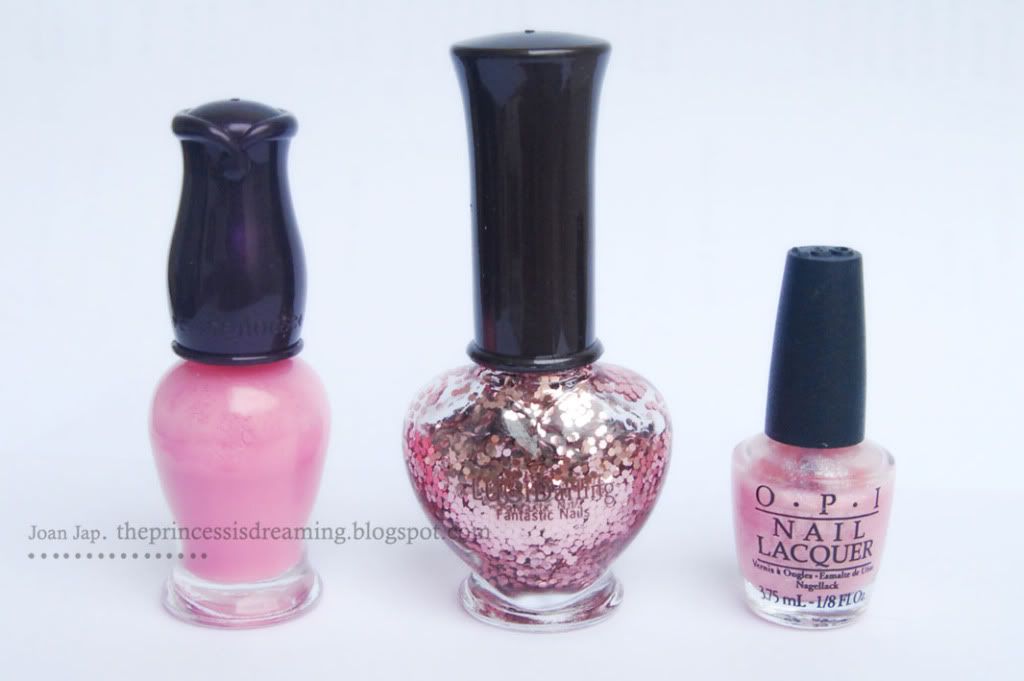 3. Glittery Pink Nail Art - wide 6