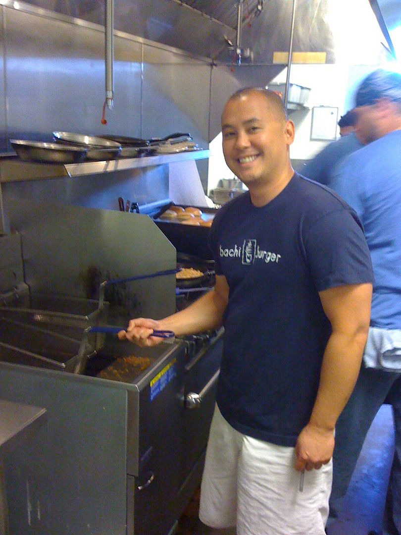 Chef Lorin Watada of Bachi Burger Chef Lorin Watada of Bachi Burger