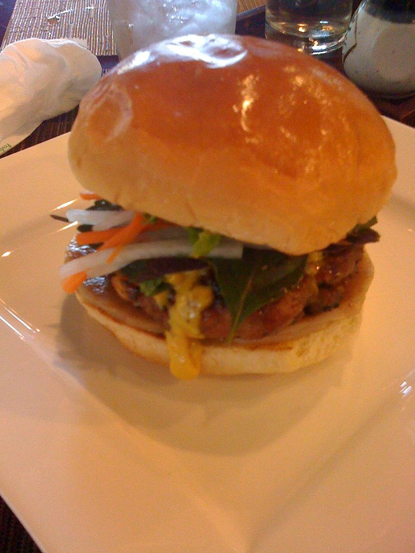 Banh-Mi Burger (I think) from Bachi Burger Banh-Mi Burger (I think) from Bachi Burger