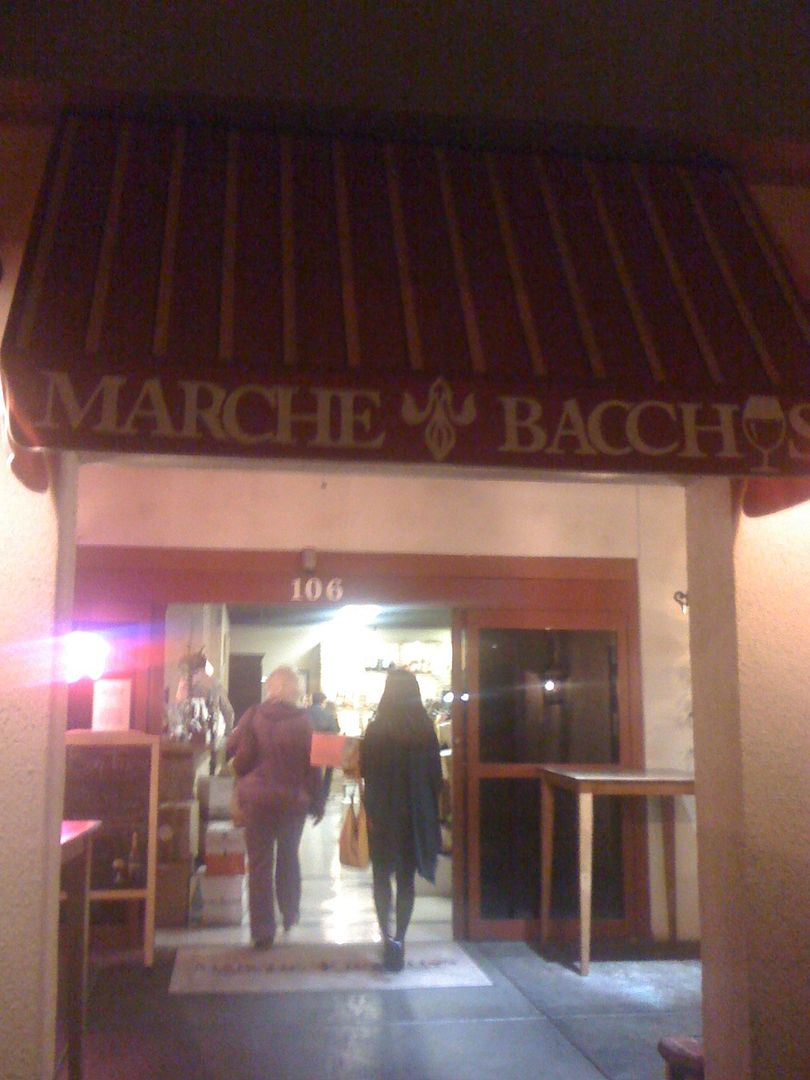 Marche Bacchus: Good, but there's probably Better Marche Bacchus: Good, but there's probably Better