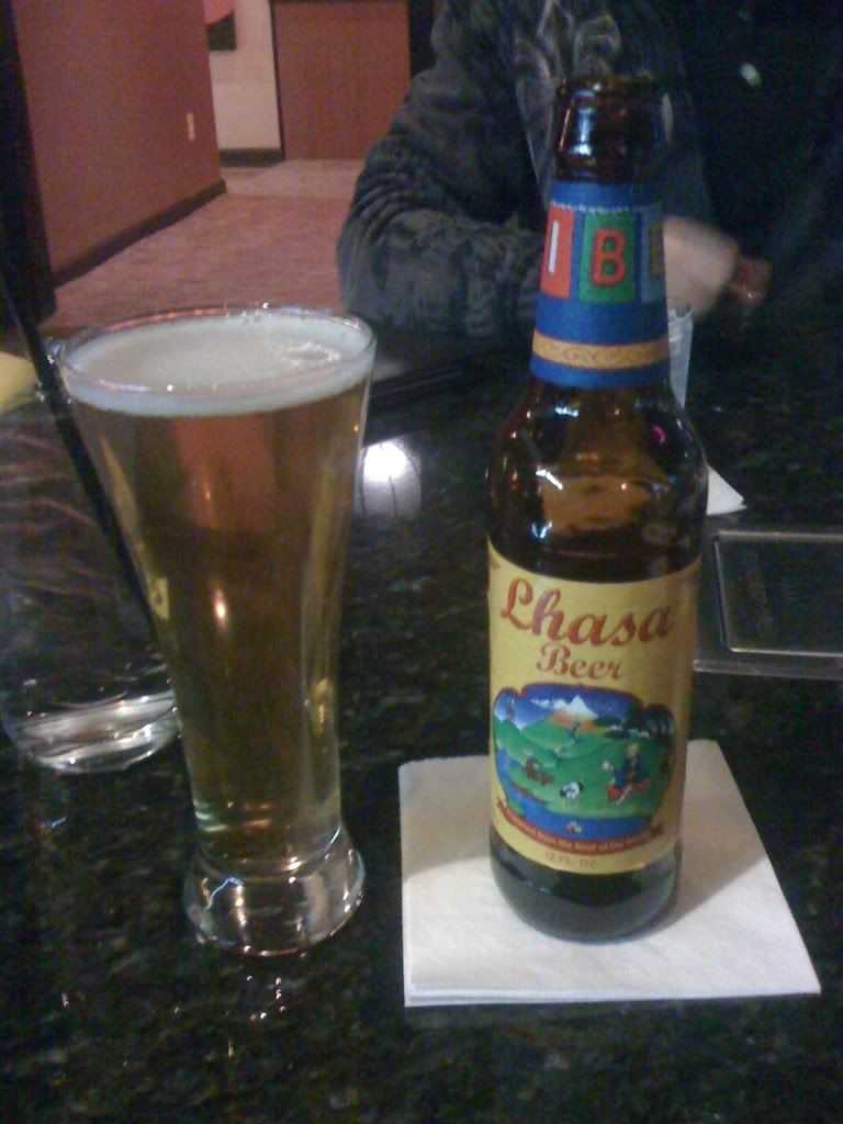 Lhasa, The Budweiser of the Himalayas Tibetian Beer, Avoid At All Costs