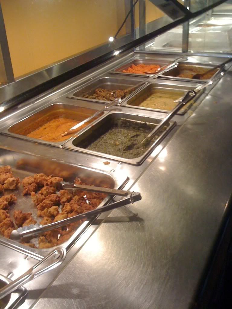 Part of the Lunch Buffet at Namaste Indian Cuisine Part of the Lunch Buffet at Namaste Indian Cuisine