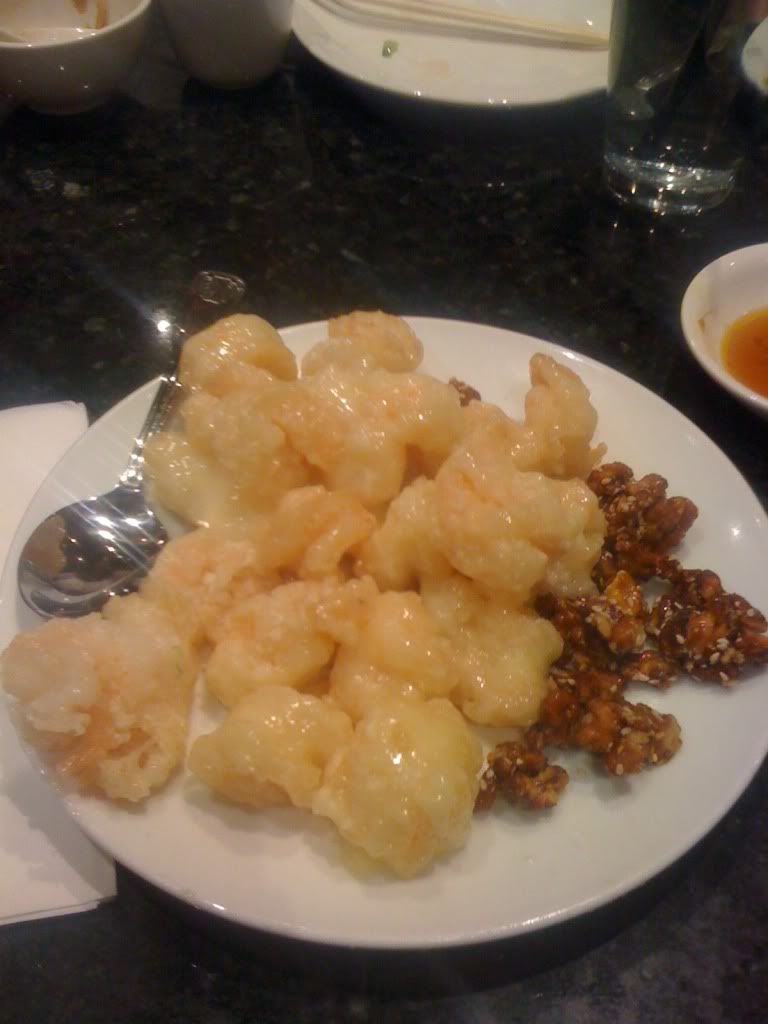 Walnut Prawns from Ping Pang Pong