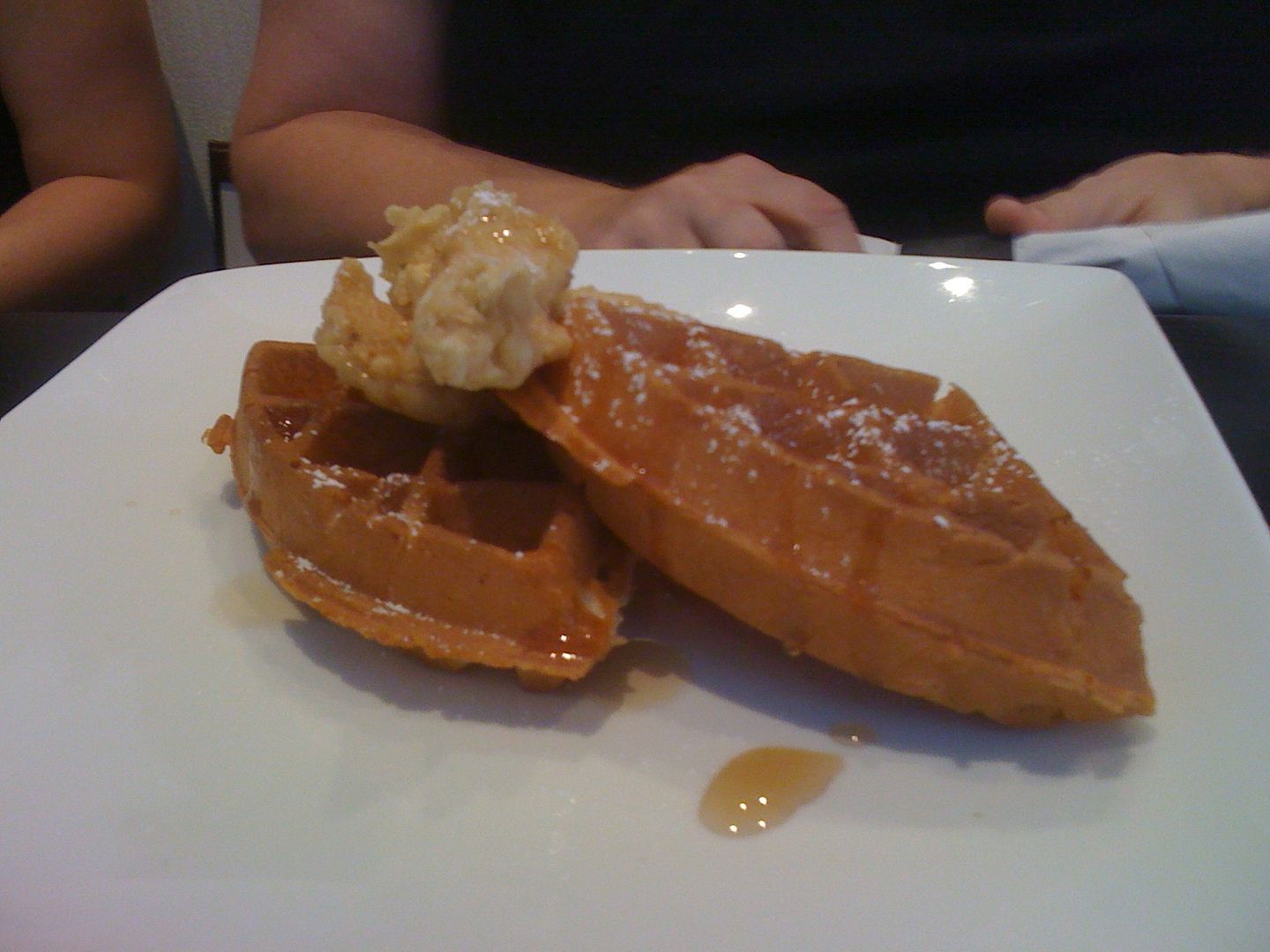 An OK Chicken with Very Good Waffle An OK Chicken with Very Good Waffle