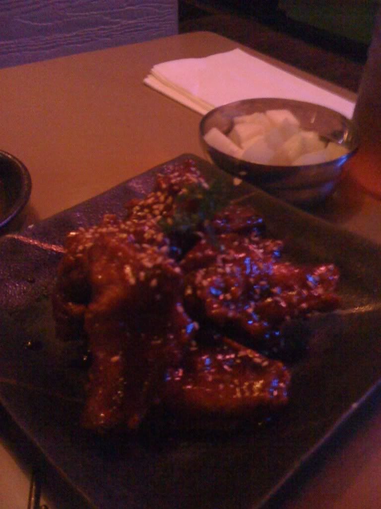 Fried Chicken Wings with Special Sauce from Soyo Fried Chicken Wings with Special Sauce from Soyo