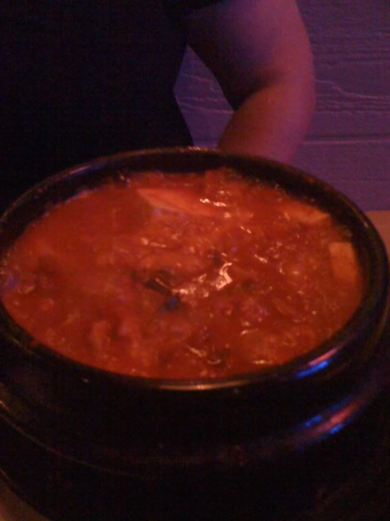 Kimchi and Pork in a Spicy Soup from Soyo Kimchi and Pork in a Spicy Soup from Soyo