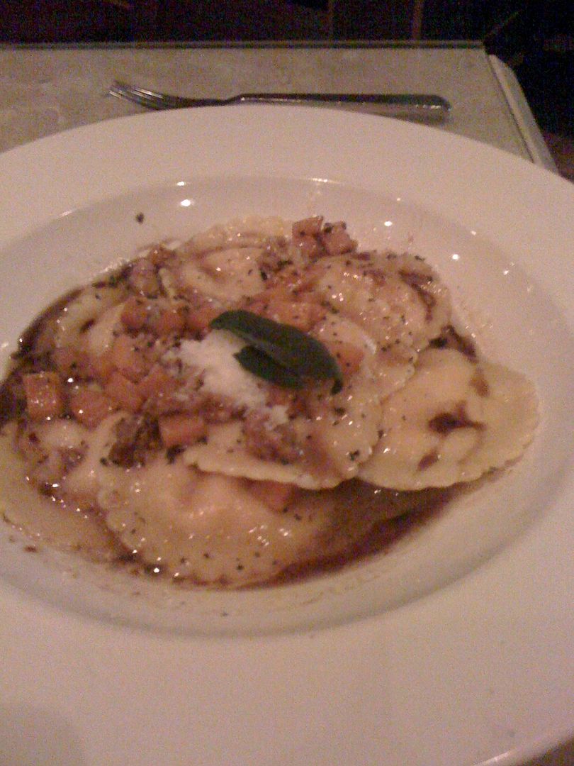 Butternut Squash Ravioli from Table 34 - A solid home run! Butternut Squash Ravioli from Table 34 - A solid home run!