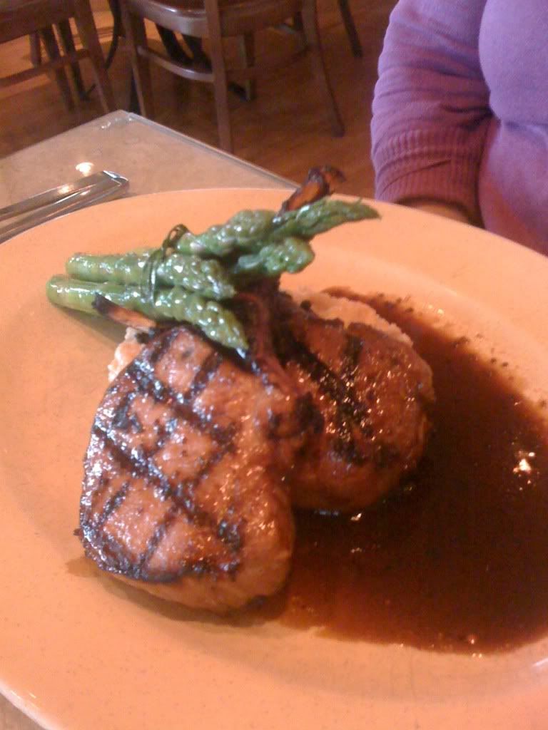 Grilled Rack of Pork with Hard Cider Glaze from Table 34 Grilled Rack of Pork with Hard Cider Glaze from Table 34