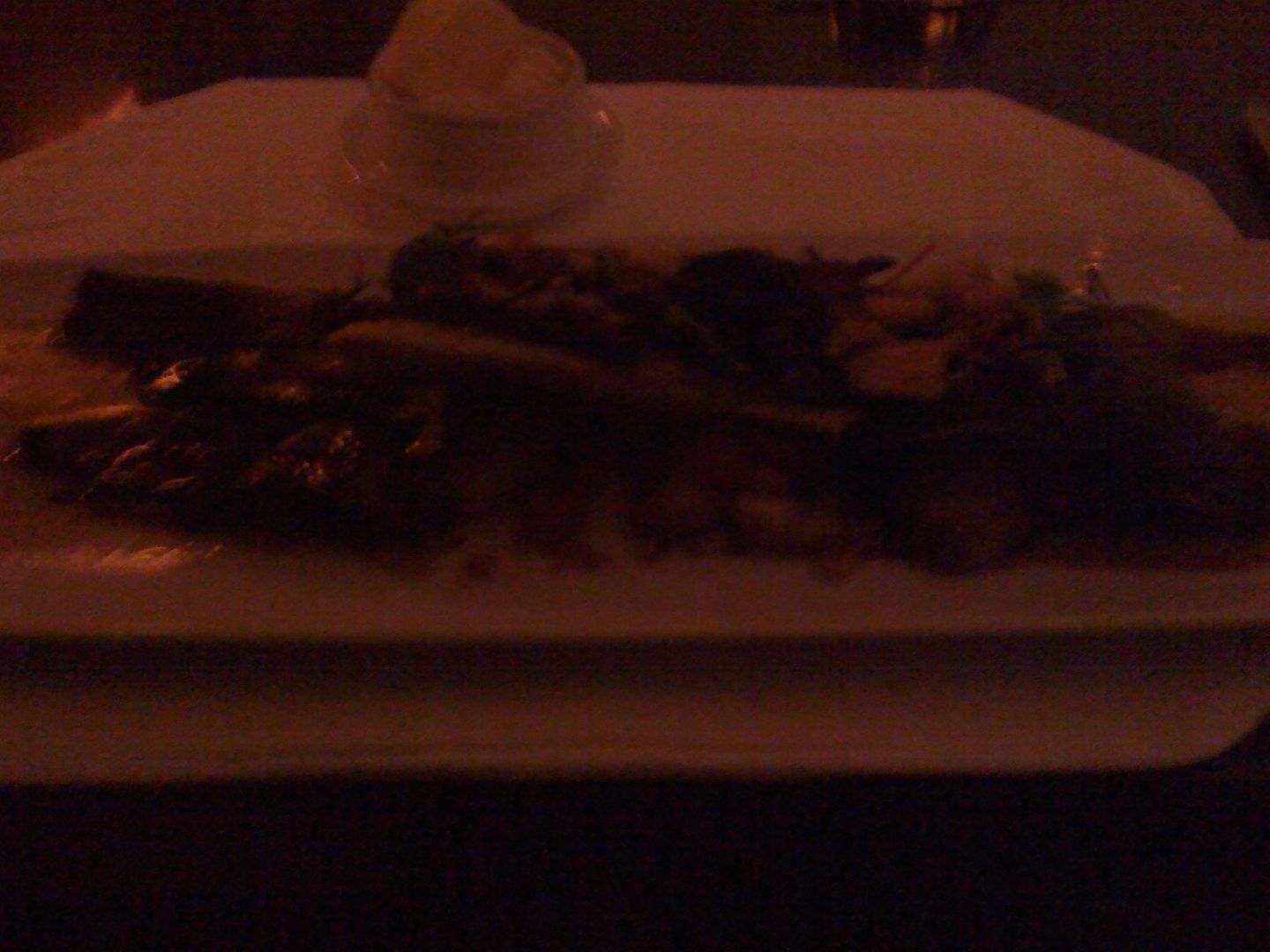 A disastrous picture of Rainbow Trout Grenobloise from Aureole A disastrous picture of Rainbow Trout Grenobloise from Aureole