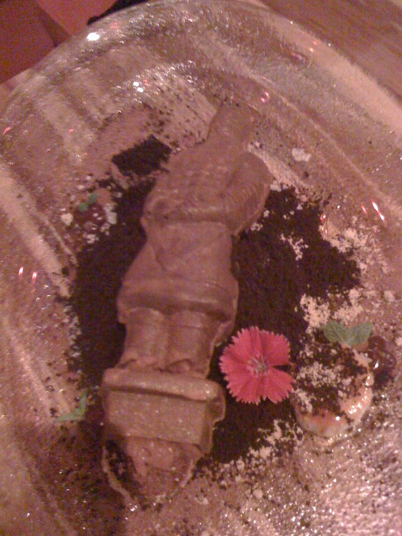 Chocolate Terra Cotta Warrior from China Poblano. Art. Chocolate Terra Cotta Warrior from China Poblano. Art.