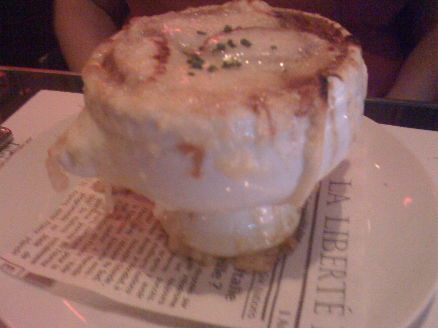 Onion Soup from Comme Ça Onion Soup from Comme Ça.