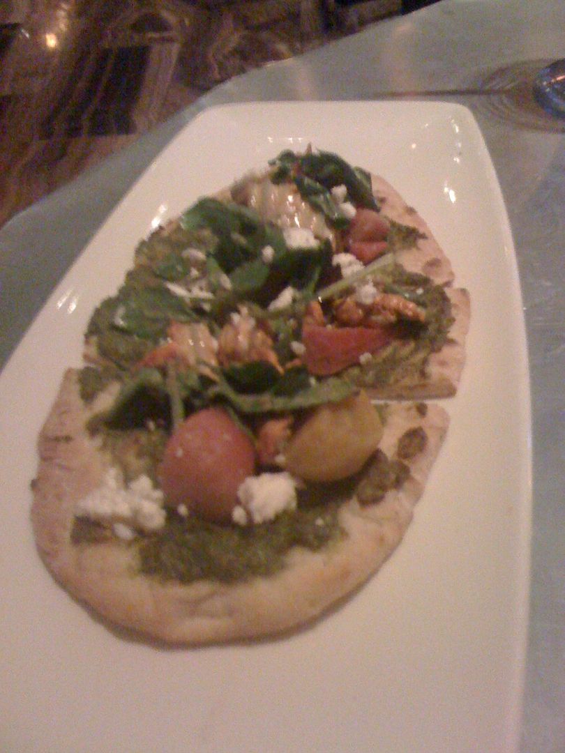Vegetable Clayuda Flatbread from Dos Caminos Vegetable Clayuda Flatbread from Dos Caminos
