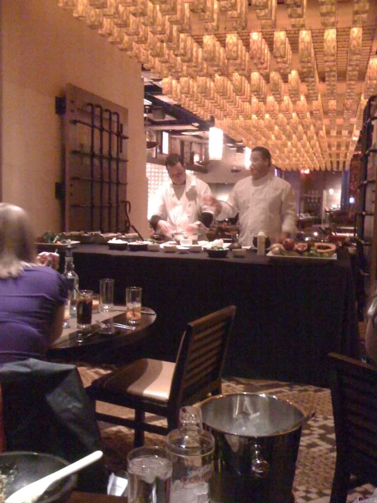 Chefs Roberto Hernandez and Scott Linquist Teaching Some Brains at Dos Caminos Chefs Roberto Hernandez and Scott Linquist Teaching Some Brains at Dos Caminos