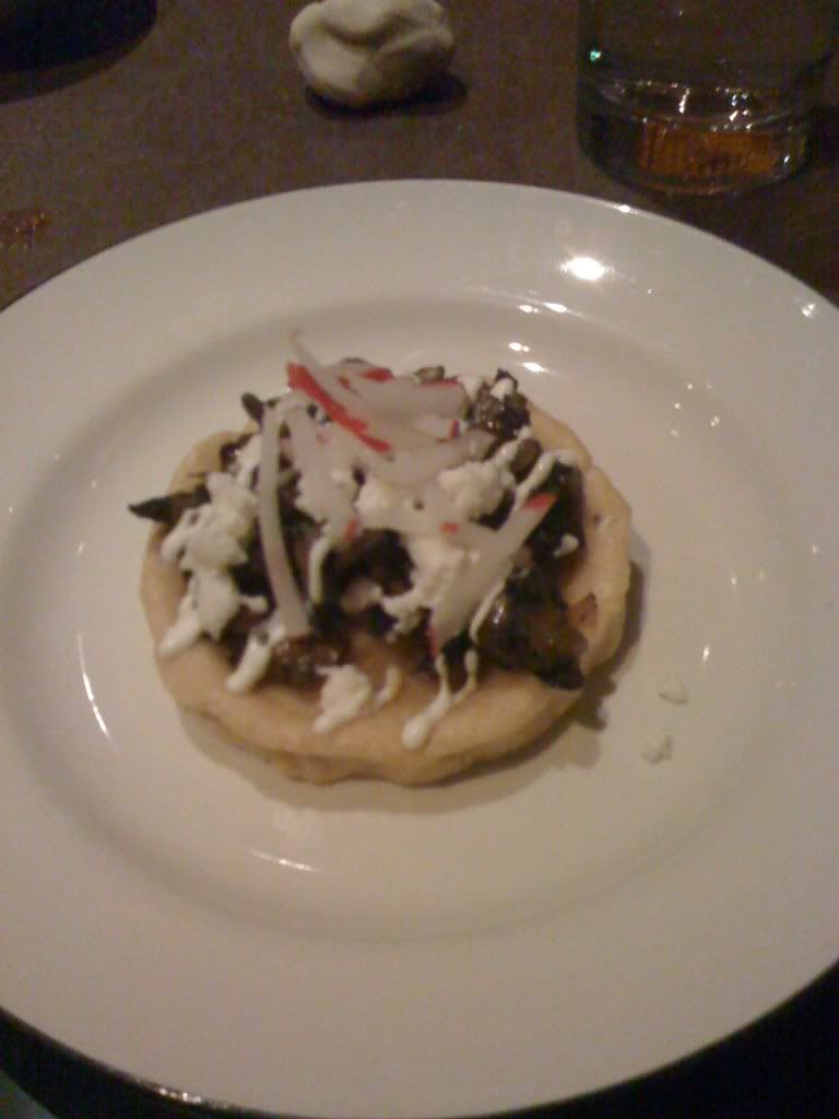 Wild Mushroom and Huitlacoche Sopes Wild Mushroom and Huitlacoche Sopes