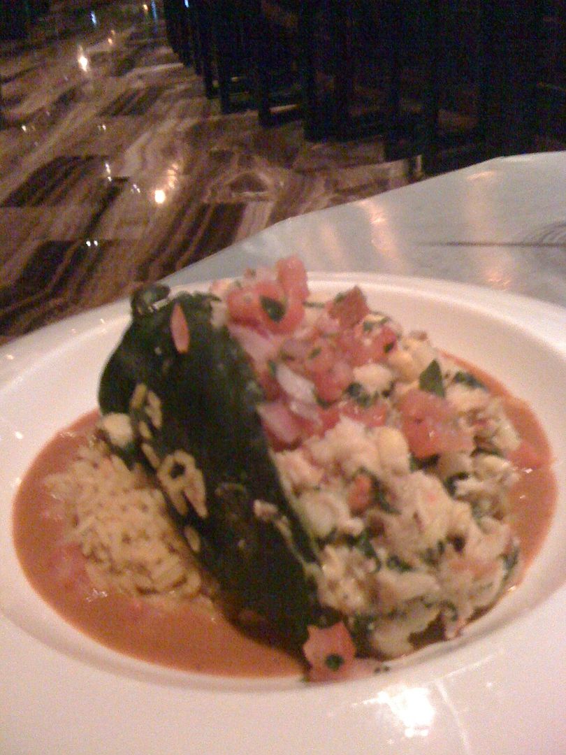 Fabulous Lobster Chile Relleno from Dos Caminos Fabulous Lobster Chile Relleno from Dos Caminos