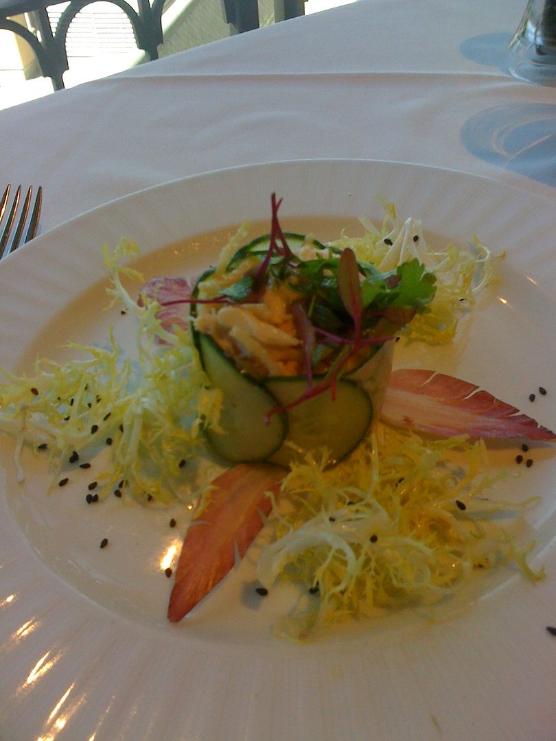 Crab Salad from Eiffel Tower Restaurant Crab Salad from Eiffel Tower Restaurant
