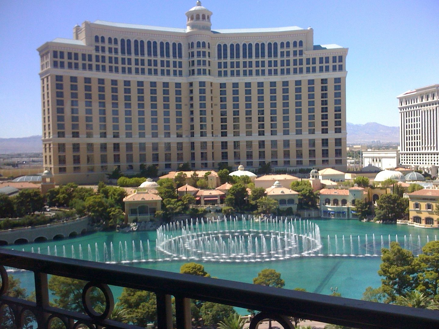 A view of better food across the lake. A view of better food across the lake.