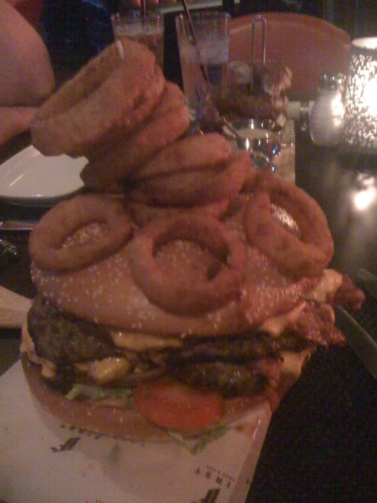 The Dobranski Burger from First Food and Bar The Dobranski Burger from First Food and Bar
