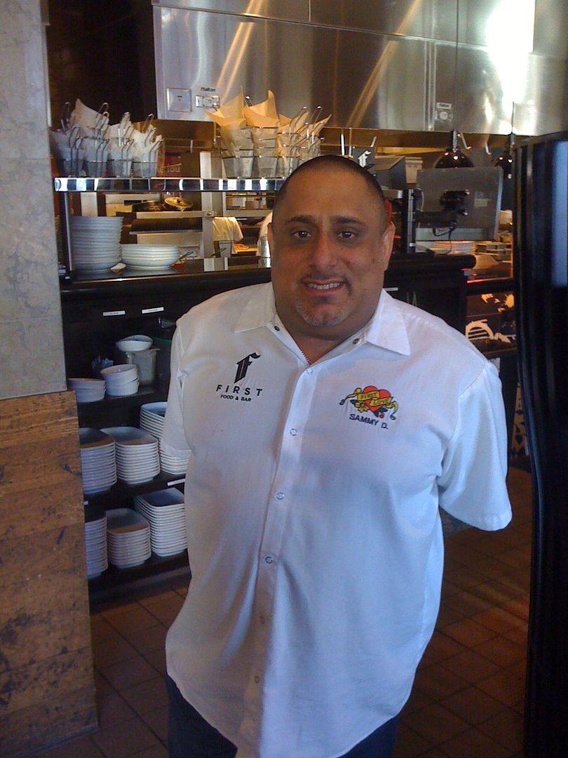 Chef Sam DeMarco of First Food and Bar at the Palazzo Chef Sam DeMarco of First Food and Bar at the Palazzo