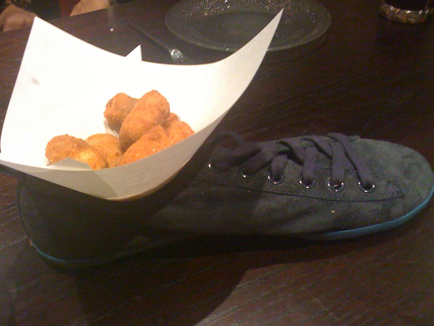 Dates in a Shoe at Jaleo Dates in a Shoe at Jaleo