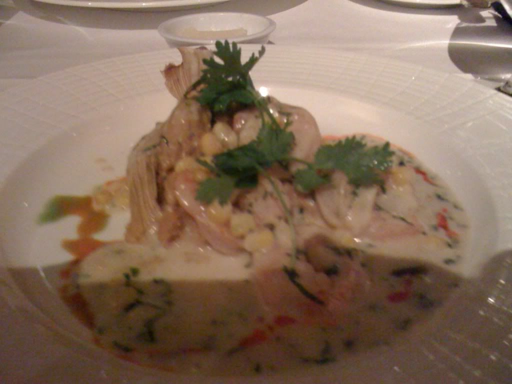 Tiger Shrimp + Roasted Garlic Corn Tamale from Mesa Grill Tiger Shrimp + Roasted Garlic Corn Tamale from Mesa Grill