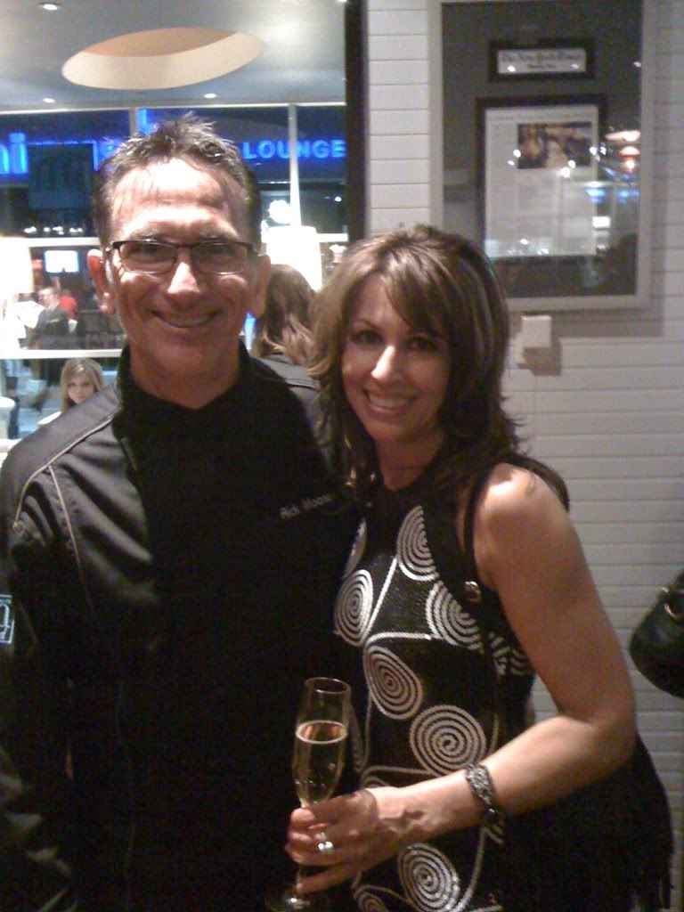 Rick Moonen with #1 Fan, Julie. Awww!!!
