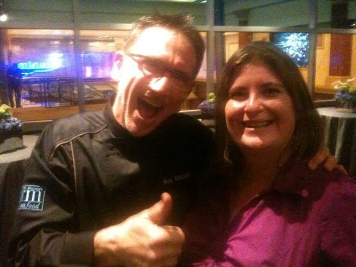 Chef Rick Moonen with The Wife Chef Rick Moonen with The Wife