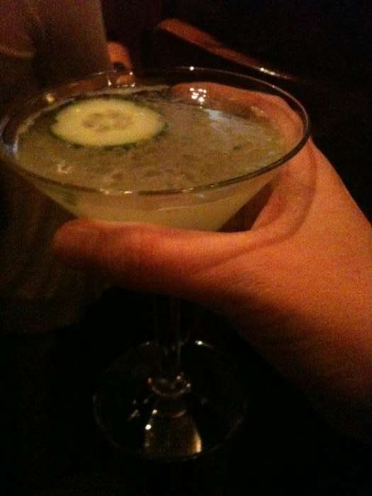 The Gardner Martini at RM Seafood