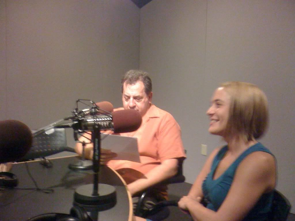 The Sage Max Jacobson with the Frugal Foodie herself, Jillian Plaster The Sage Max Jacobson with the Frugal Foodie herself, Jillian Plaster
