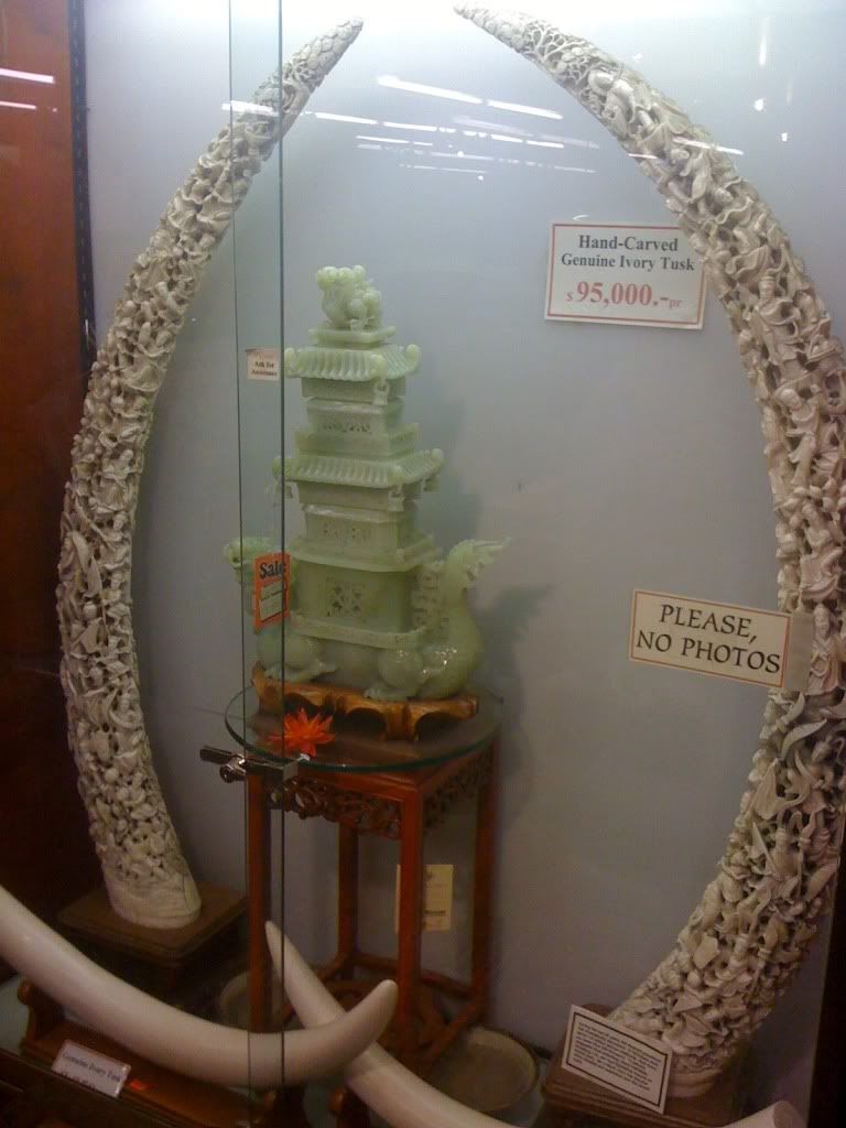 Not found in Walmart - $95,000 Hand-carved Elephant Tusks Not found in Walmart - $95,000 Hand-carved Elephant Tusks