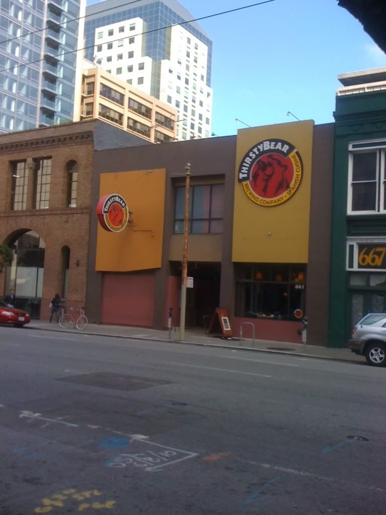 The Thirsty Bear in San Francisco. Go here. The Thirsty Bear in San Francisco. Go here.