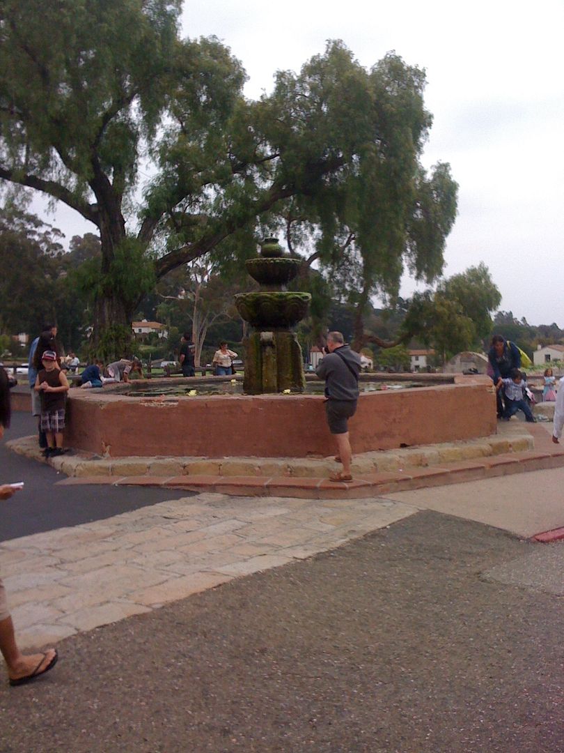 Fountain at the Old Mission Fountain at the Old Mission