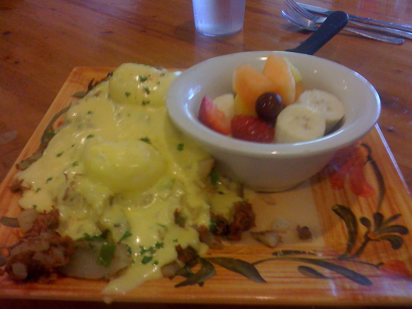 An Eggs Benedict Meets Corned Beef Hash from Easy Street Cafe An Eggs Benedict Meets Corned Beef Hash from Easy Street Cafe