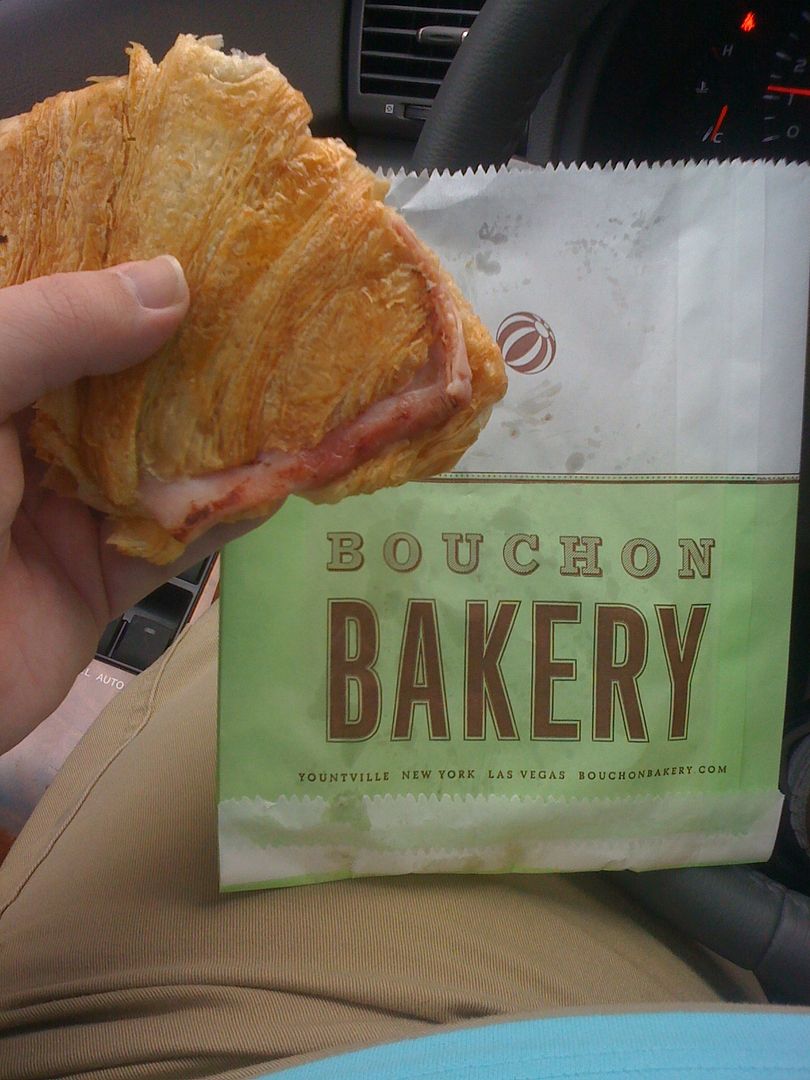 Ham and Cheese Croissant from Bouchon Bakery: Road Food of Champions! Ham and Cheese Croissant from Bouchon Bakery: Road Food of Champions!