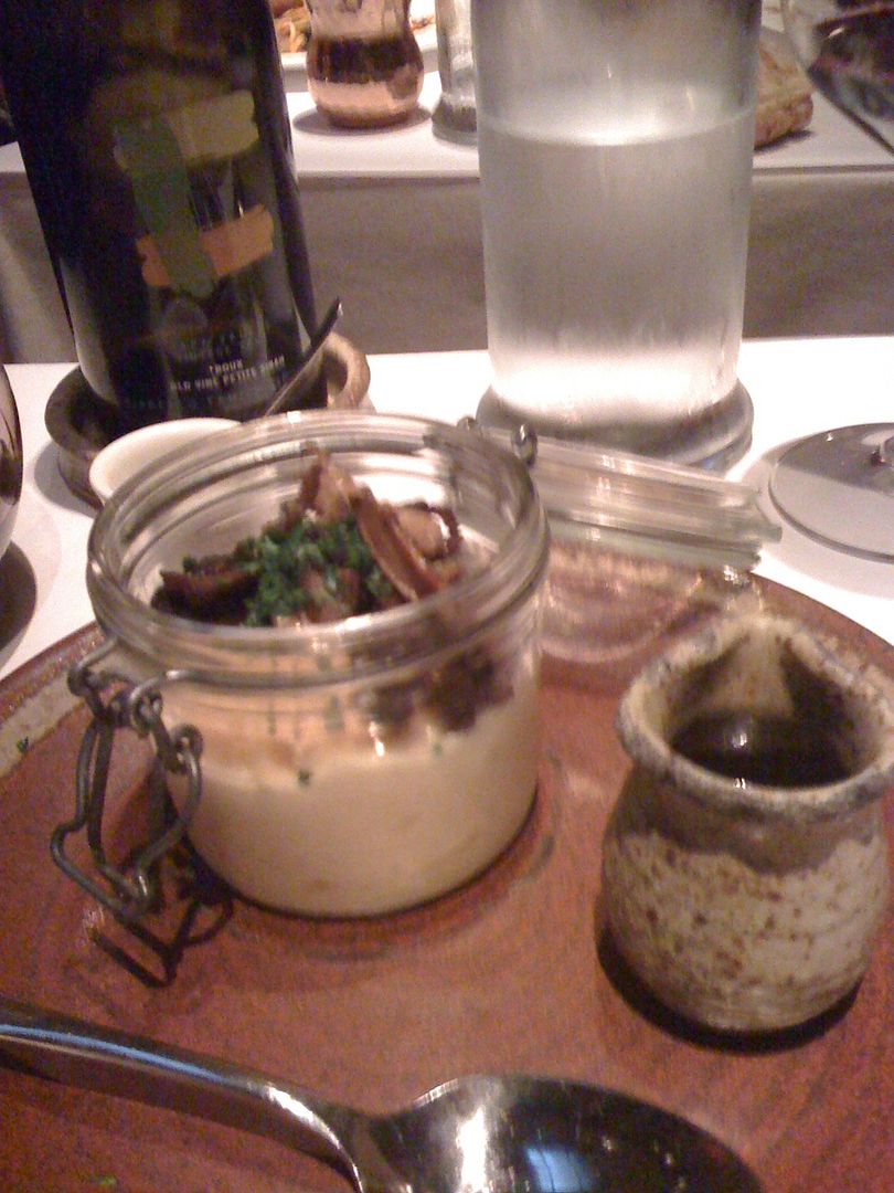 Polenta Under Glass With Wild Mushrooms from Bottega Polenta Under Glass With Wild Mushrooms from Bottega