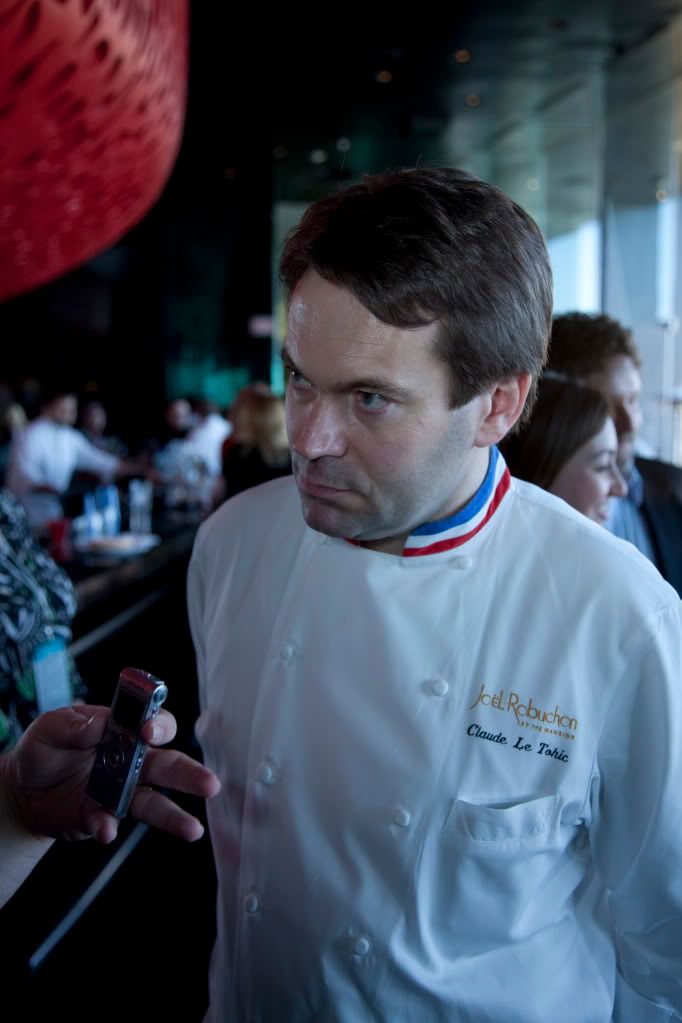 Executive Chef of Joël Robuchon at the MGM Grand, Claude le Tohic (photo by: Kevin Stout) Executive Chef of Joël Robuchon at the MGM Grand, Claude le Tohic (photo by: Kevin Stout)