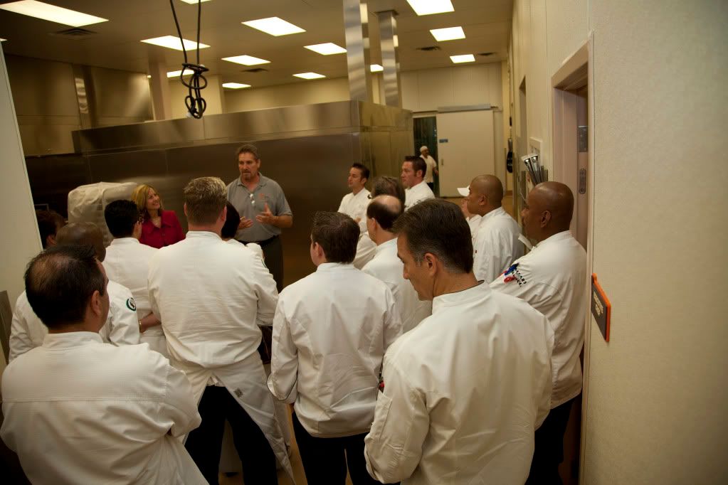Chefs Tour Kitchen Facilities at Three Square (photo by: Kevin Stout) Chefs Tour Kitchen Facilities at Three Square (photo by: Kevin Stout)