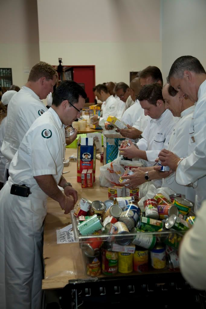 Chefs Inspecting and Sorting Dry and Canned Goods at Three Square (photo by: Kevin Stout) Chefs Inspecting and Sorting Dry and Canned Goods at Three Square (photo by: Kevin Stout)