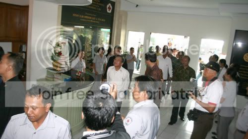 Kunjungan JK di UTD PMI Bali