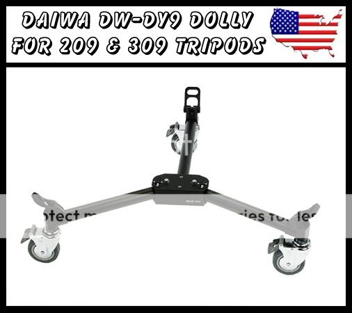 DAIWA SLIK DW DY9 DOLLY FOR DAIWA #209 / #309 BROADCAST  