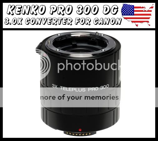 KENKO TELEPLUS PRO 300 AF 3.0X DG CONVERTER FOR CANON  