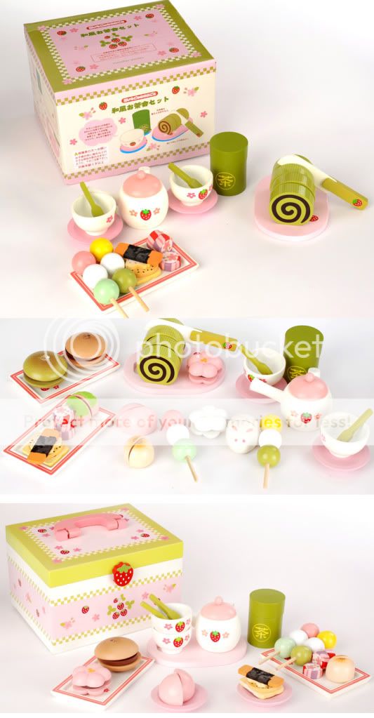 Mother Garden Pretend Play Japanese Green Tea Set XMAS  