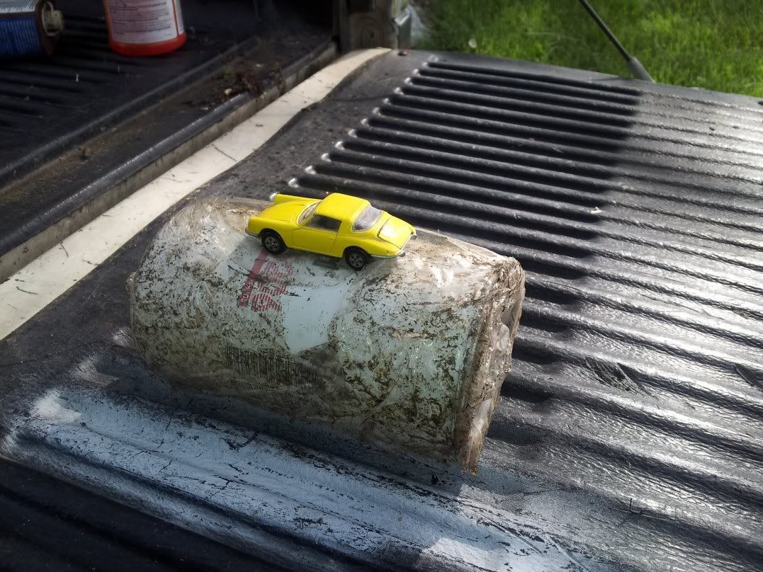 I've seen gas truck engine fuel filters that are MUCH MUCH smaller. Is diesel fuel just full of dirt? Don't they refine and filter the stuff- for the prices ...